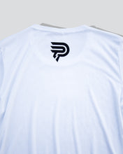 Load image into Gallery viewer, Paradise Performance Logo Ladies Drifit: White
