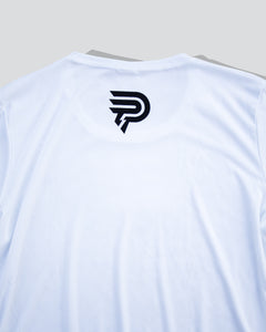 Paradise Performance Logo Ladies Drifit: White